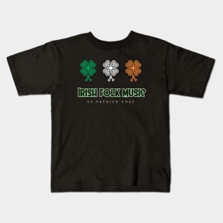 irish folk music Kids T-Shirt